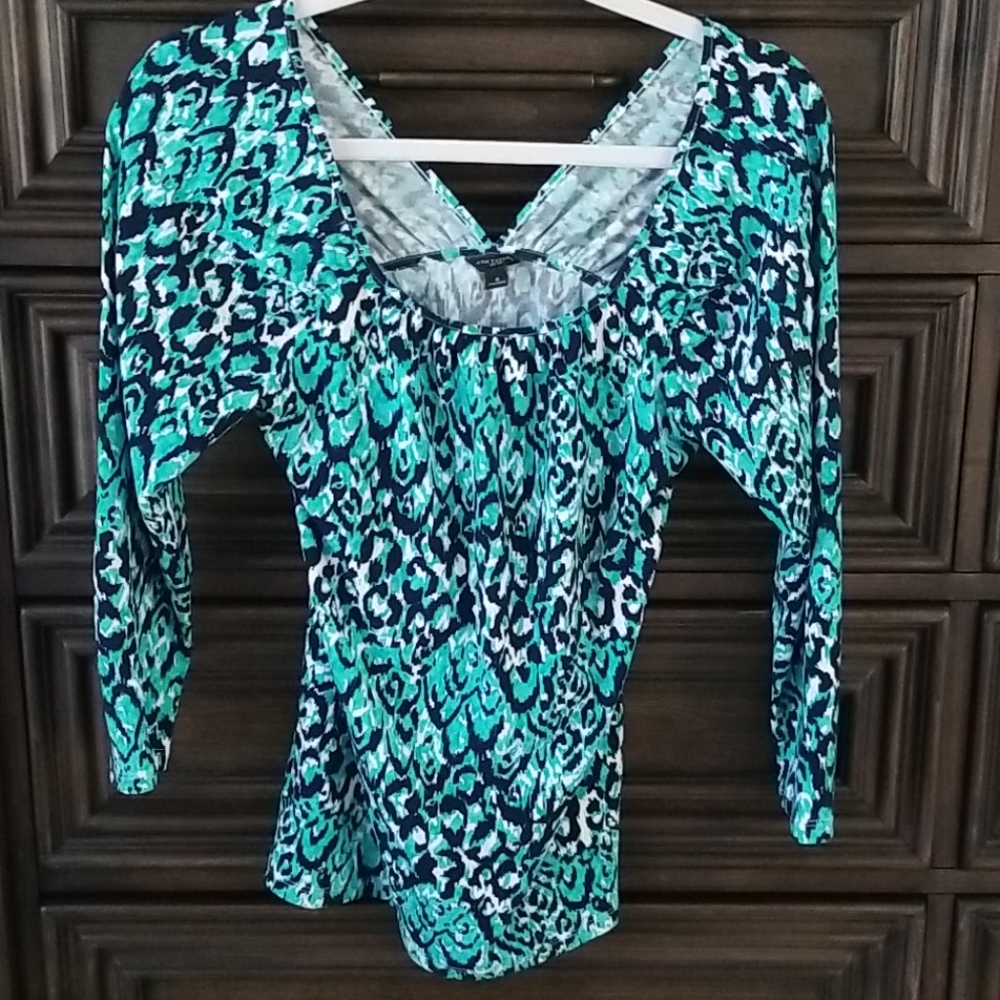 Ann Taylor boatneck blouse